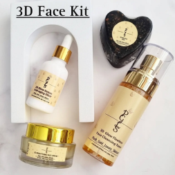 plush_gold_luxury_skincare 3D Face Kit
