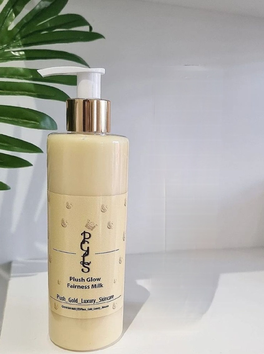 plush_gold_luxury_skincare Plush Glow Fairness Milk 1