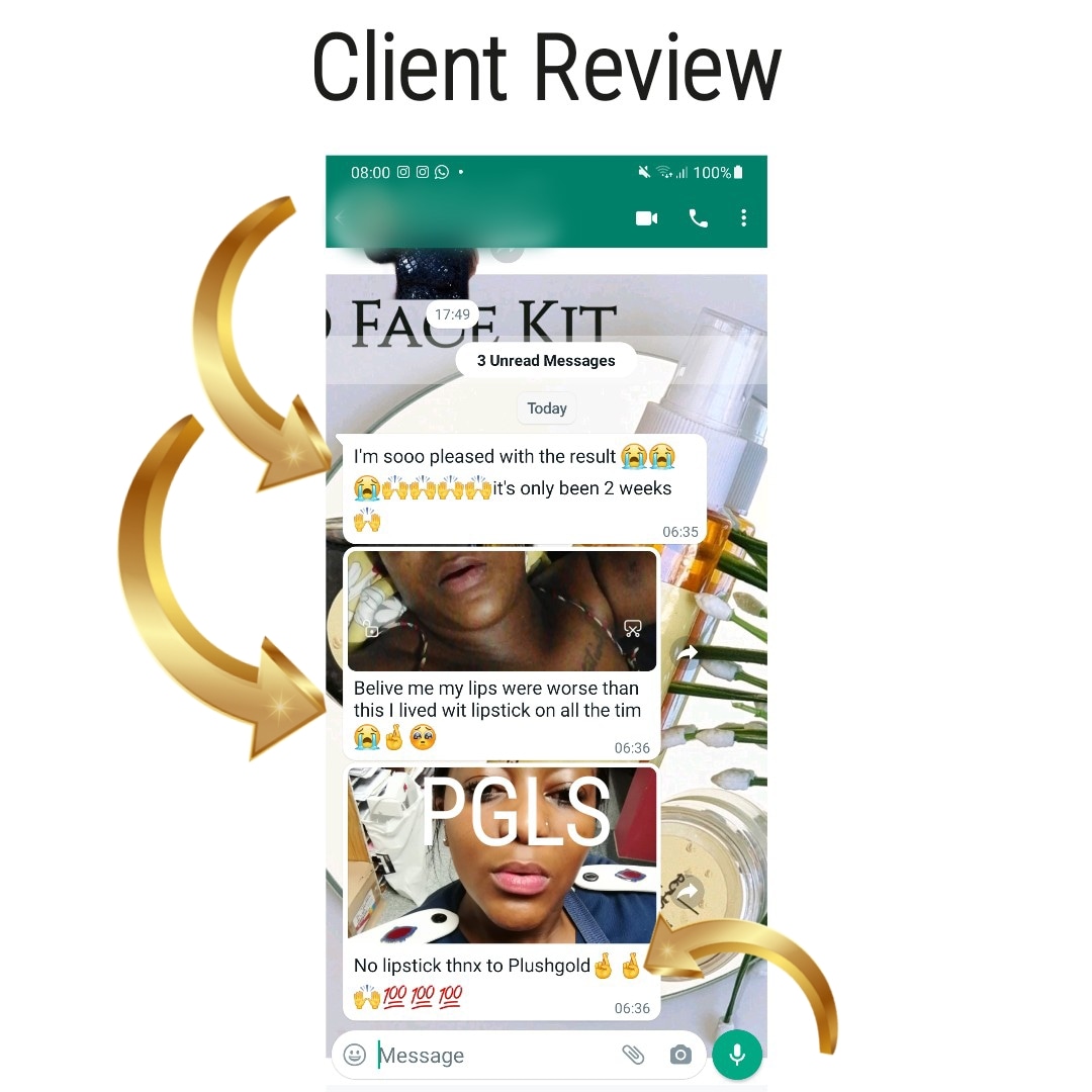 plush_gold_luxury_skincare client reviews